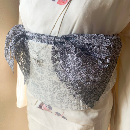 振袖用 帯揚げ 帯飾りレース 1057 ピンク : きもの京和楽 - 通販