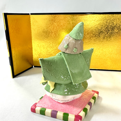 【陶器人形】優しいお顔の雛人形 4枚目の画像