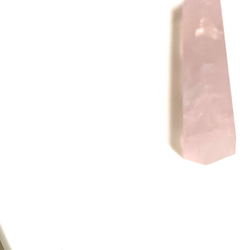 現品 マダガスカル ローズクォーツ ポイント 天然石 原石 インテリア ピンク 癒し 恋愛 3枚目の画像