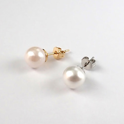 葉っぱビーズの秋色ピアス／イヤリング ピアス（その他） ふかふか工房