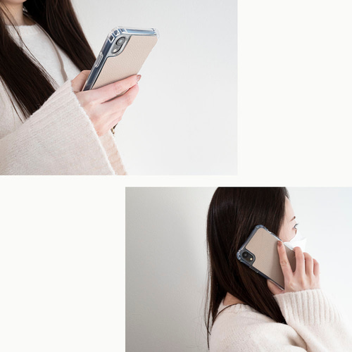 スマホケース リアケース クリア 【 Simple 名入れ 】 スマホ