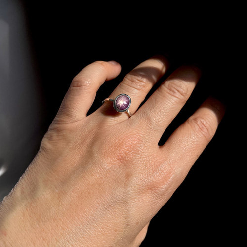 天然スターサファイアリング スターサファイア リング | 芦屋Antico