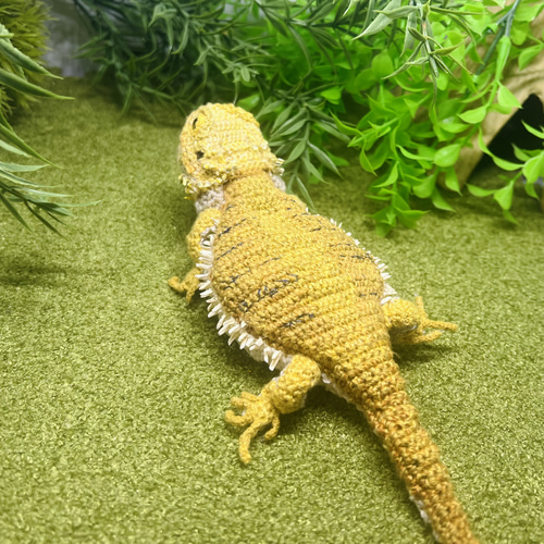 あみぐるみフトアゴヒゲトカゲ あみぐるみ Chicoromonpan shop 通販