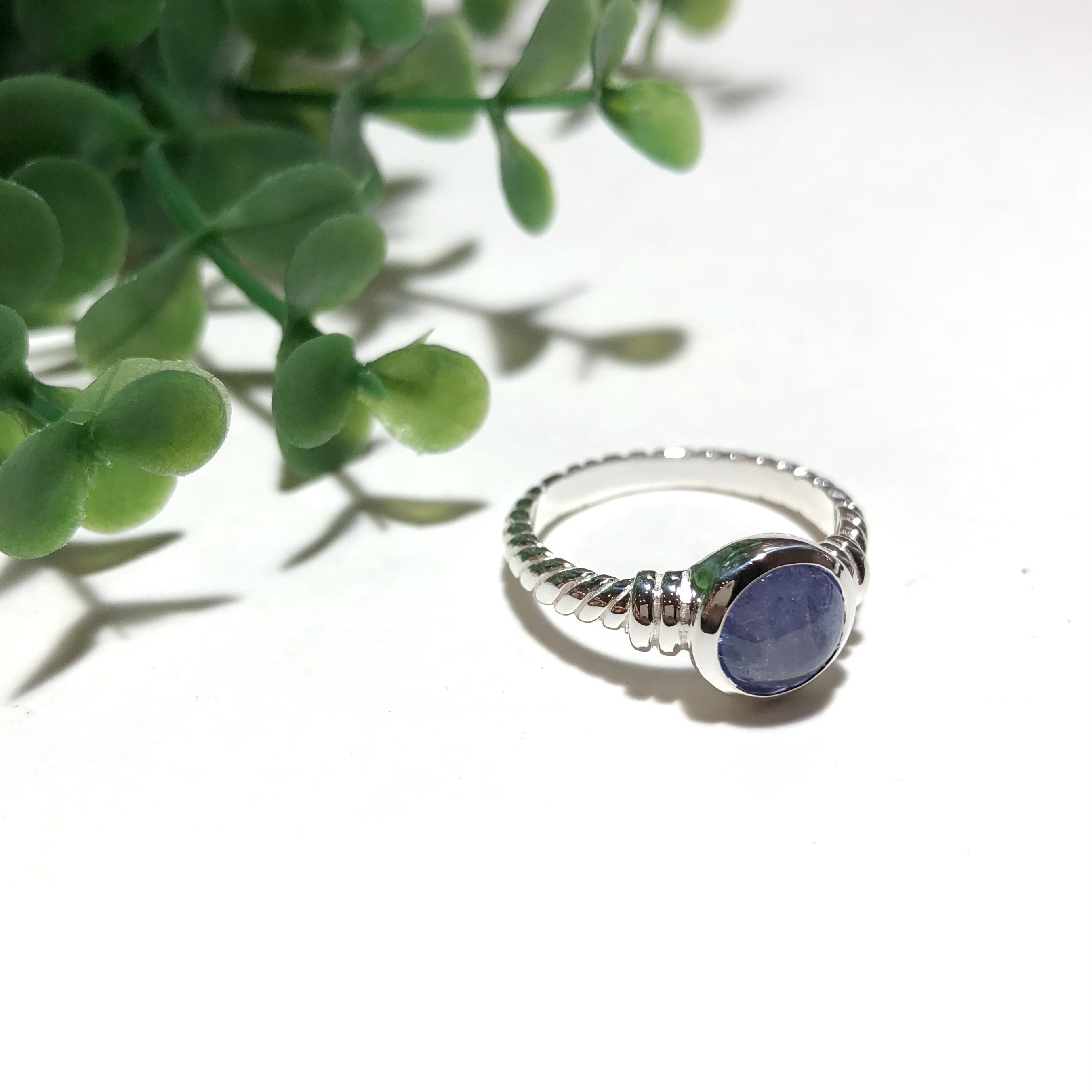 純銀製＊タンザナイトリング【送料無料】