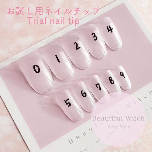 試着用ネイルチップ ネイルチップ（つけ爪） Beautiful☆Witch