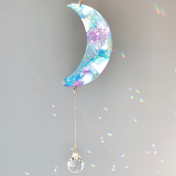 Asfour Crystal Ball Moon Sun Catcher -月色水晶- 第4張的照片