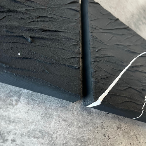 現代アート 3枚set テクスチャーアート モダン モノトーン 絵画 抽象画