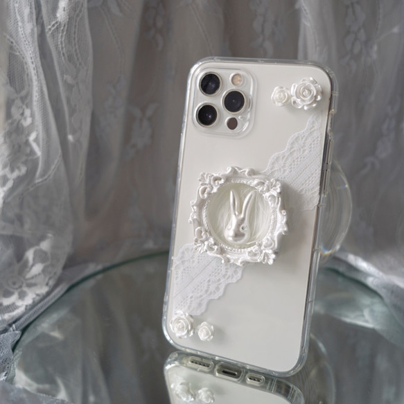 すぐったレディース福袋 珠光小兎+透明+レース♥iPhoneケース♥スマホケース♥ソフト壳 iPhoneアクセサリー