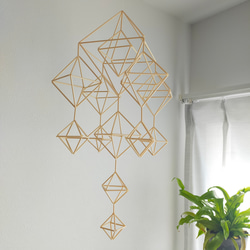 ストローヒンメリ ブラック ☆ミニ2点セット☆ モビール ✫tamama