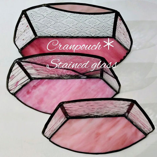 屏風・ぼんぼり・お花付き 立雛【ステンドグラス】ガラス ひな祭り