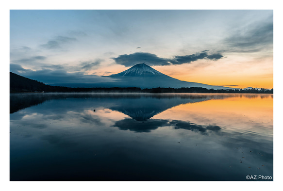 【A4写真用紙プリント（額縁なし）】世界遺産　富士山 1枚目の画像