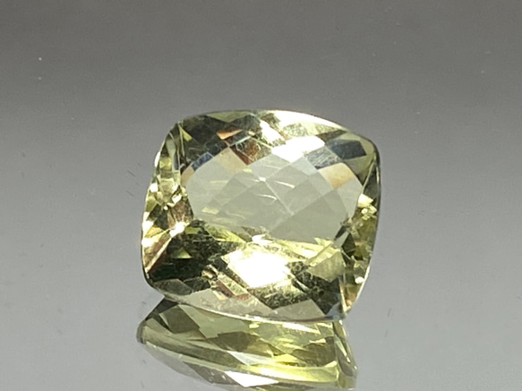 ◆レモンクオーツ　ルース　9.0ct【限定1個】　CA-015 1枚目の画像