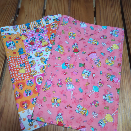 53B-1+2おとめちっく♥レトロガールファスナーポーチキャンディ少女漫画