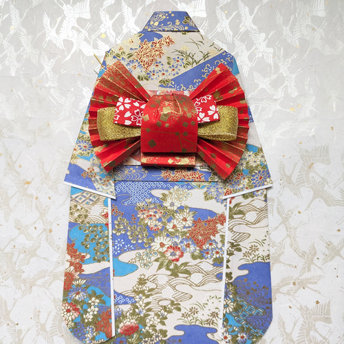 【専用】お祝い袋◇友禅和紙◇振袖 ご注文品確認用 赤系】着物のお祝い袋◇振袖◇友禅和紙
