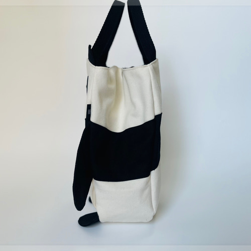 「パンダ様」専用　帆布トートバッグ　ハンドメイド 楽天市場】パンダ（トートバッグ｜レディースバッグ）：バッグ