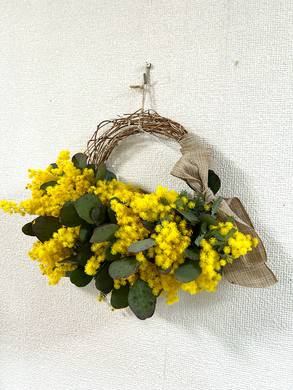 ミモザリース　ミモザ ミモザホワイトミックス | andbloom