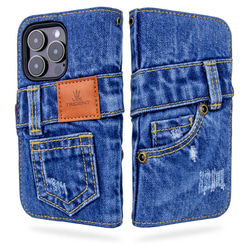 Maison Margiela ドキュメントケース デニムプリント スマホケース iphone ケース マルジェラ 風 iphone16pro ケース デニム