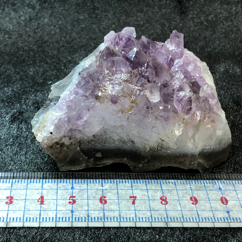 ブラジル産 アメジストクラスター 197g ① その他インテリア雑貨