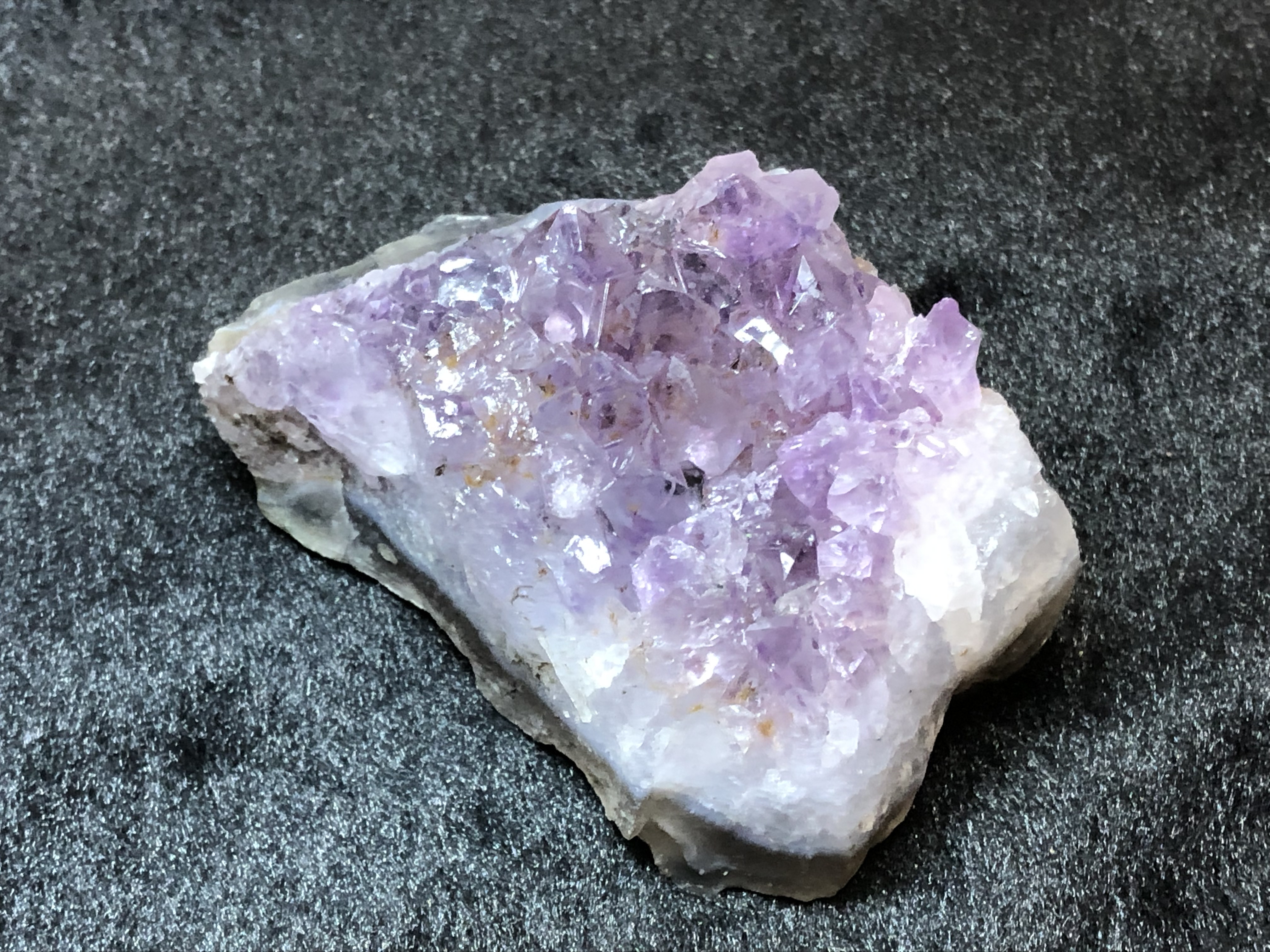 ブラジル産 アメジストクラスター 197g ① その他インテリア雑貨