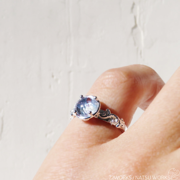 バイカラー タンザナイト リング / bi-color Tanzanite Ring ll。 5枚目の画像