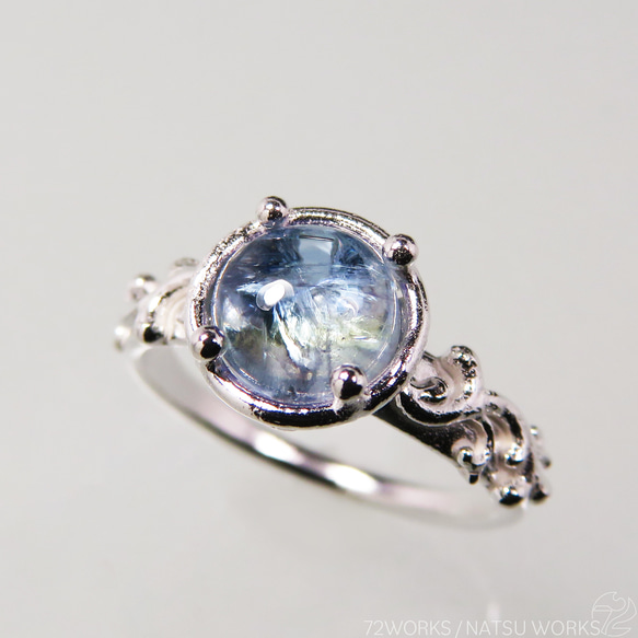 バイカラー タンザナイト リング / bi-color Tanzanite Ring ll。 2枚目の画像