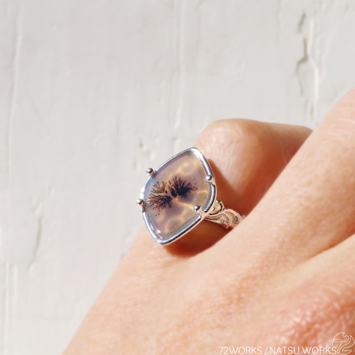 デンドリティック アゲートリング / Dendritic Agate Ring