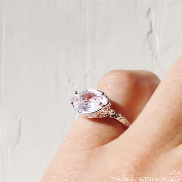 モルガナイト リング / Morganite Ring () 5枚目の画像