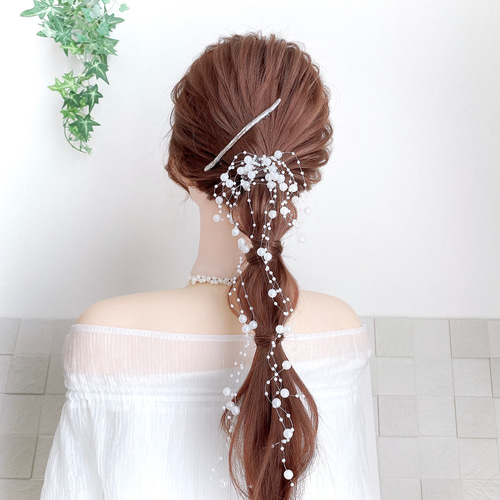 ♥️100 ブライダル パール ヘアアクセサリー / ヘッドドレス ♥️100 ブライダル パール ヘアアクセサリー / ヘッドドレス