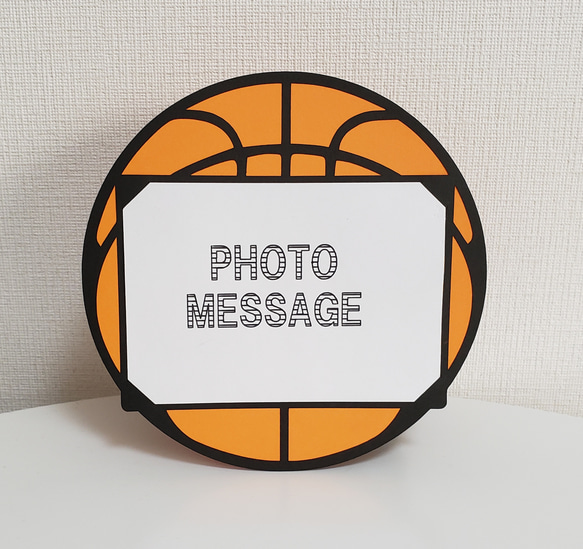 再販】バスケットボール フォトフレーム (L判写真用）5枚 フォト