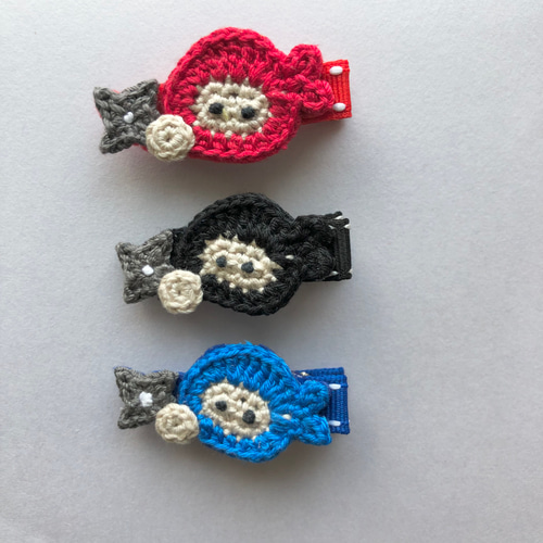 送料無料2つ選べる♩忍者のベビーヘアクリップ・ペットアクセサリー