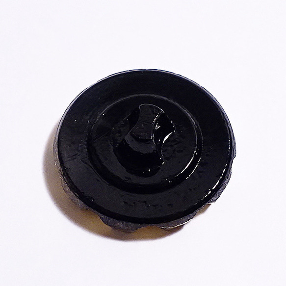No.432 西ドイツ ヴィンテージ ガラスボタン 22mm 3枚目の画像