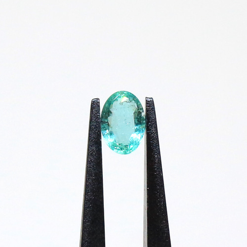 AG-L-37 天然石 ルース 素材 エメラルド 約0.5ct 天然石 アラナヴ