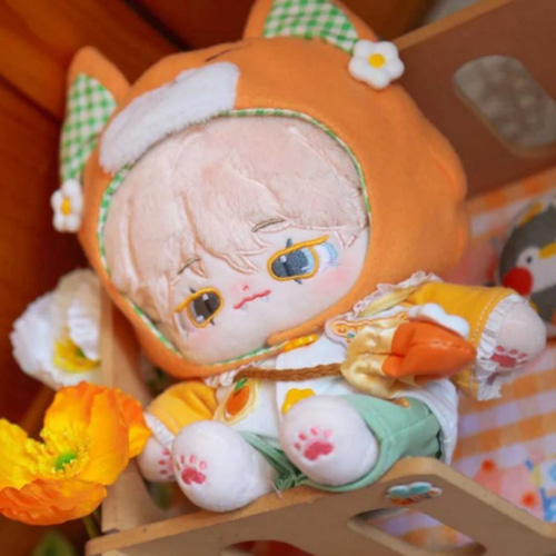 20cmぬいぐるみ服 着せ替えぬいぐるみ 秋田オレンジ ぬい服 可愛い