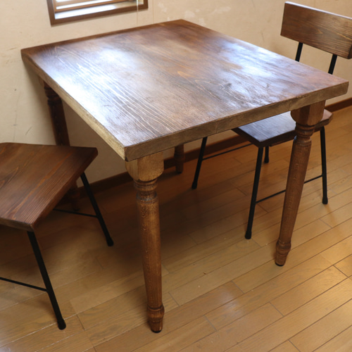 ろくろ足70cm奥行70㎝ カウンターテーブル #ネイルテーブル #ネイル