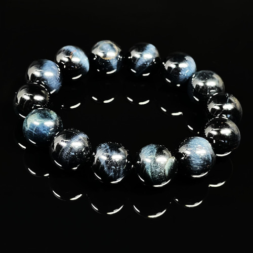 決断・前進を促す】最強運天然石 ブルータイガーアイ ブレスレット