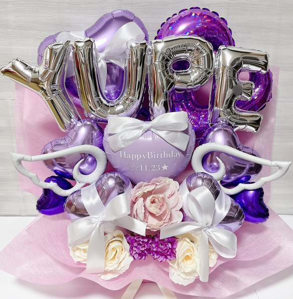 おむつケーキ　バルーンギフト　バルーンアレンジ　バルーンブーケ　誕生日　生誕祭　結婚祝い　記念日　オーダーページ TravisJapan