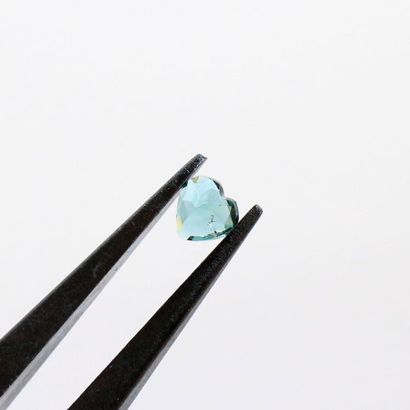 AG-L-67 天然石 ルース 素材 ブルー／グリーン トルマリン 約0.38ct 5枚目の画像