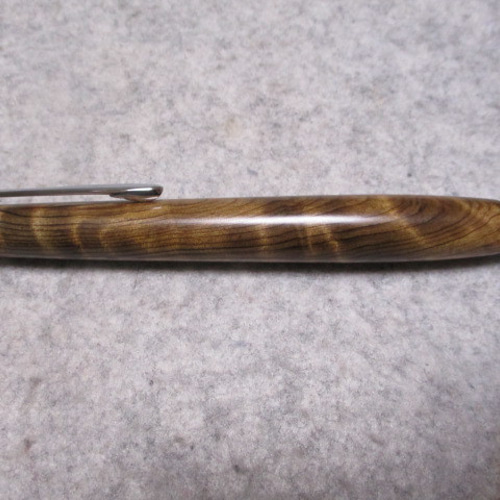 神代屋久杉 トラ杢 ガラスコート仕上げ ワンピースタイプの木軸