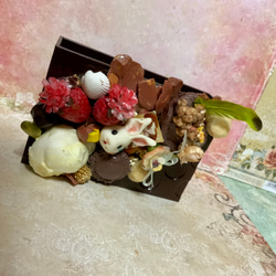 Favorite pocket Box(お色味 チョコレート色) 3枚目の画像