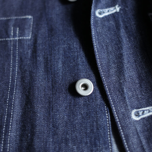 Railroad Jacket Selvedgedenim 10oz カバーオール パターンオーダー可