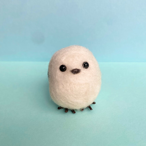 シマエナガ 羊毛フェルト マスコット 羊毛フェルト pome 通販 シマエナガ 羊毛フェルト マスコット 羊毛フェルト pome 通販