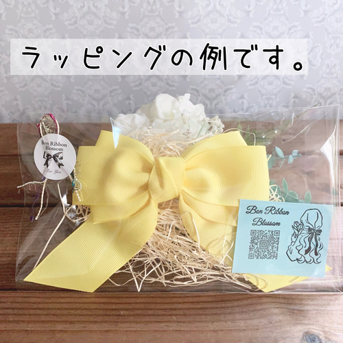 レース トリプルリボン ピンク パール付き フォーマルリボン 卒業式