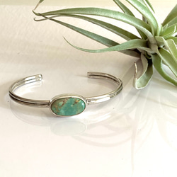 SS/K16 トルコ石とエメラルドのバングル SS/K16 トルコ石とエメラルドのバングル