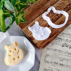 龍貓形狀的餅乾模具/Chinchilla-shaped cookie cutter 第3張的照片