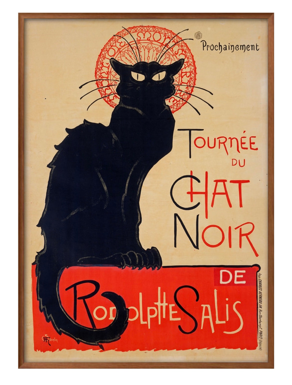 1910/アレクサンドル・スタンラン【Alexandre Steinlen】Cats