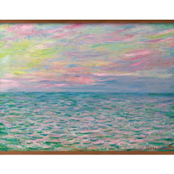 白い海　油絵　F3(273×220mm) 白い海 油絵 F3(273×220mm) 22×27㎝「朝の海7」F3・