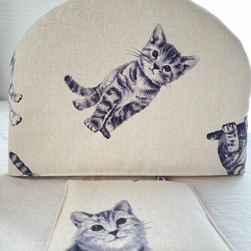 ティーコゼー マット付き 猫ちゃん その他キッチン小物 TARO