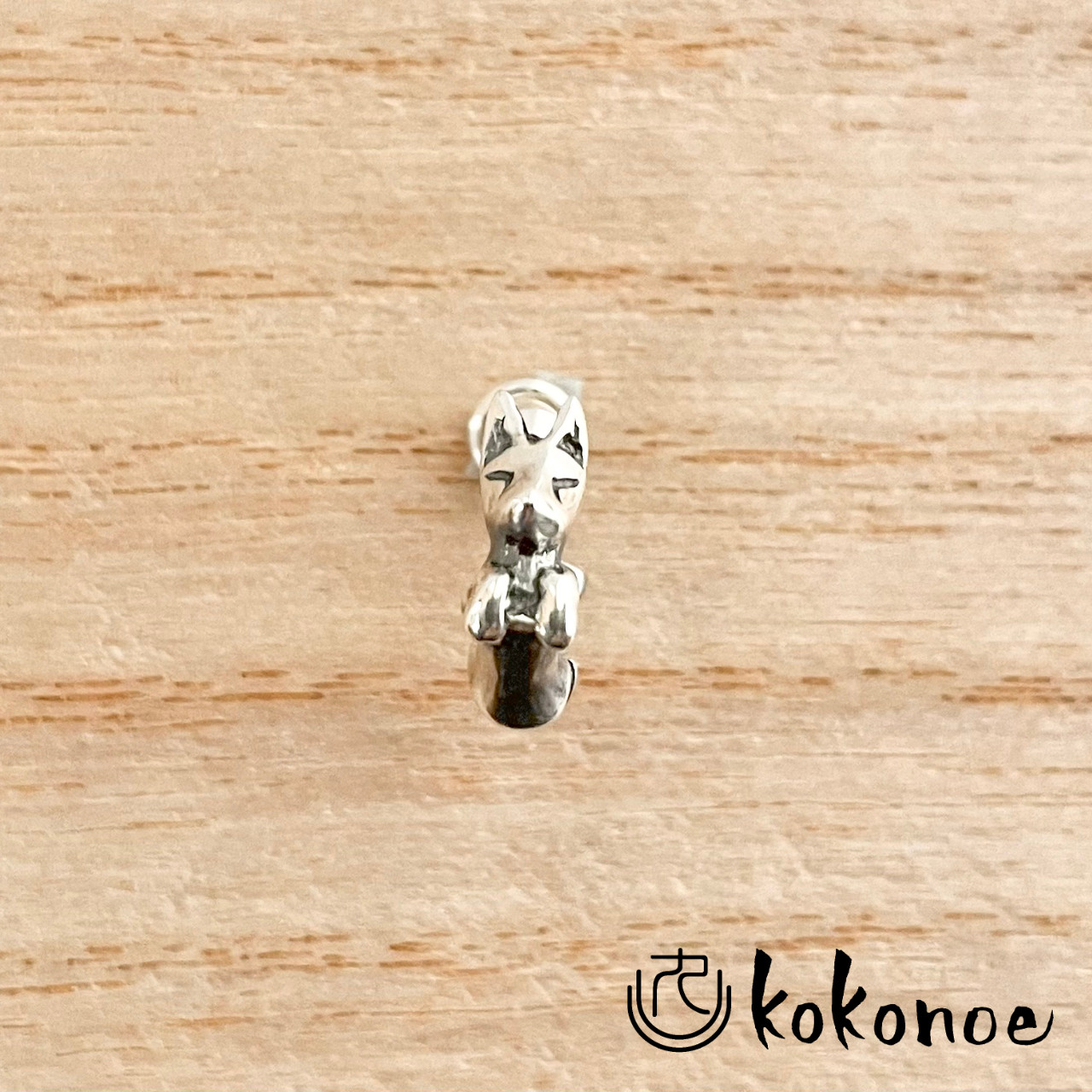 管狐ピアス【silver925】