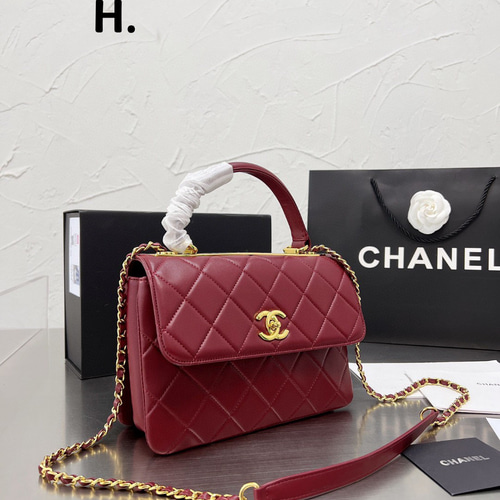 CHANEL シャネルTrendy黑色复古風ショルダーバッグ ショルダーバッグ