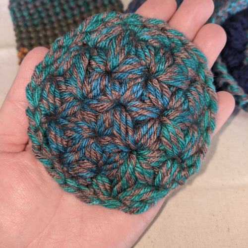 アクリル 毛糸 エコたわし 4枚 その他キッチン小物 みかんネコ 通販